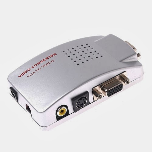 Numerous World How to connect laptop to CRT TV using VGA cable and S