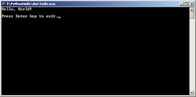 Выполнение программы Hello World