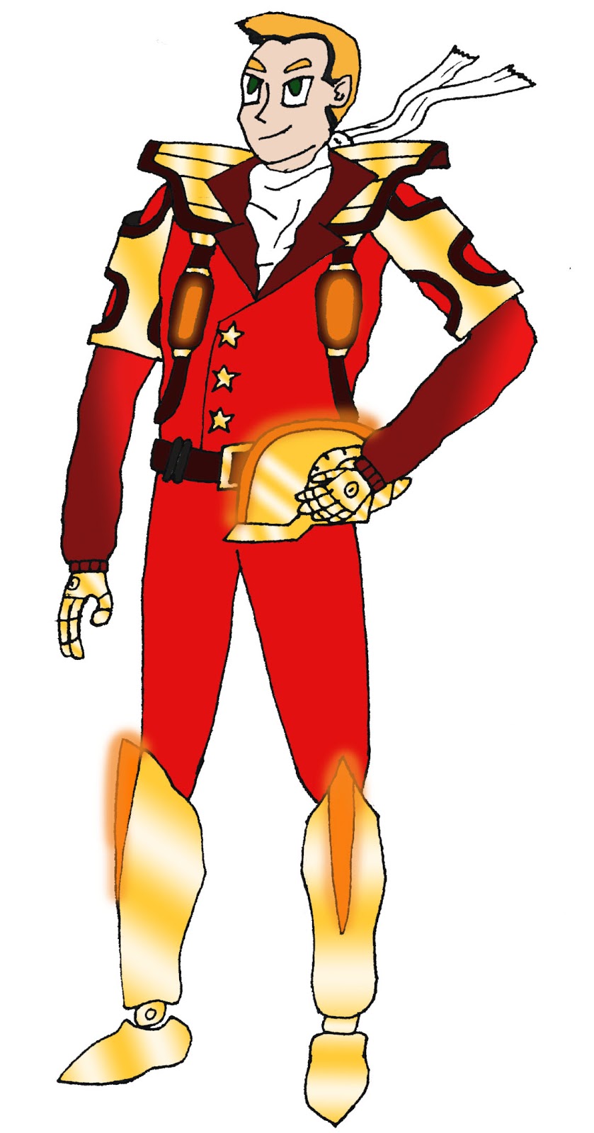 Drawing for Games: Comparing my character art to the example I chose