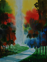 watercolor landscape painting unknown posted am
