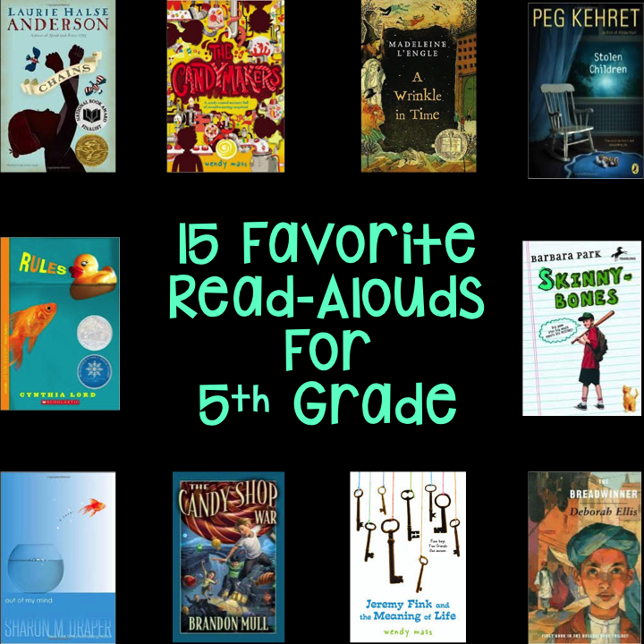 Hello Learning 15 Favorite Read Aloud Books For 5th Grade