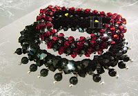 Swarovski Bead Crochet Bangles