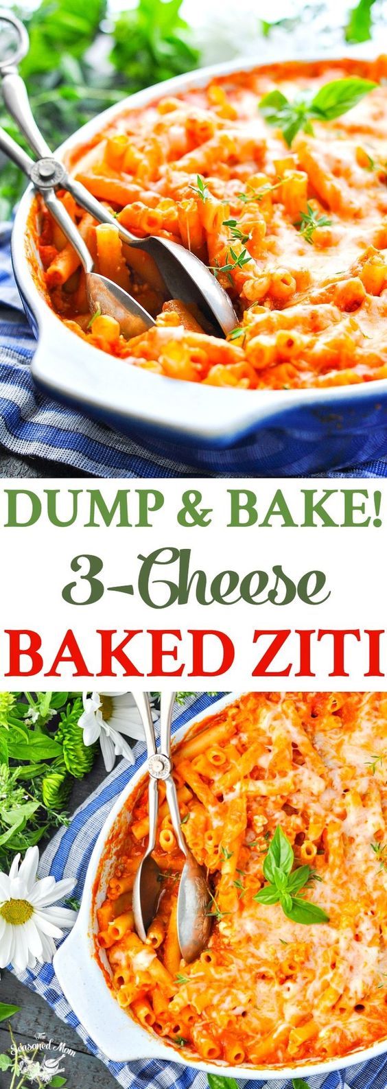 DUMP-AND-BAKE 3-CHEESE BAKED ZITI #cheese #ziti #zitirecipes #dinner #dinnerideas #dinnerrecipes #easydinnerrecipes DUMP-AND-BAKE 3-CHEESE BAKED ZITI #cheese #ziti #zitirecipes #dinner #dinnerideas #dinnerrecipes #easydinnerrecipes
