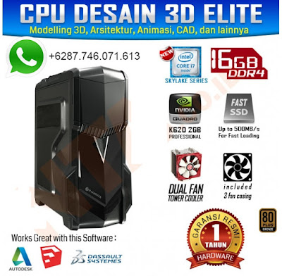 Jual Komputer Gaming : PC Design 3D Elite | Jual Komputer Gaming