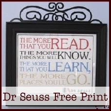 photo collage and dr seuss printable quotes