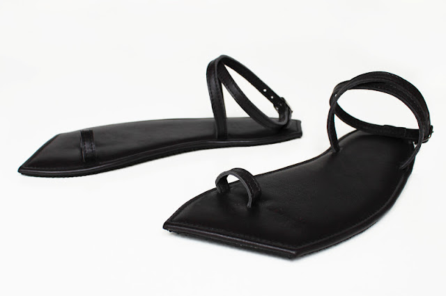 Judit Takács: Leather Sandals / Bőr Saru