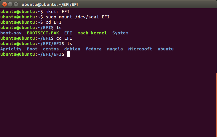Efi linux. Boot/efi centos. efi ubuntu. linux efi. sudo mount/dev/.