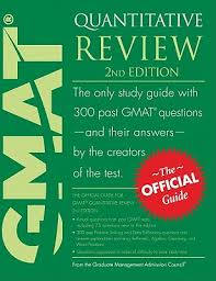 GMAT official review quantitative section