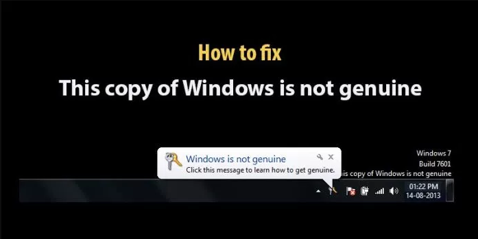 Cara Menghilangkan Windows 7 Build 7601 This Copy of Windows is not Genuine Tanpa Software