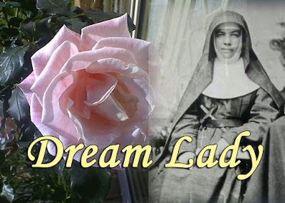 MacKillop rose and classic Mary McKillop image blended together