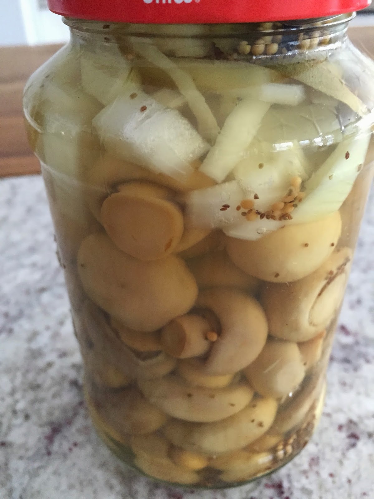 Here and There Pickled Mushroom, Traditional Christmas Eve Dinner