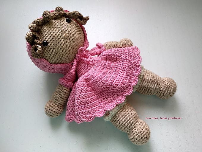Con hilos, lanas y botones: Julieta amigurumi