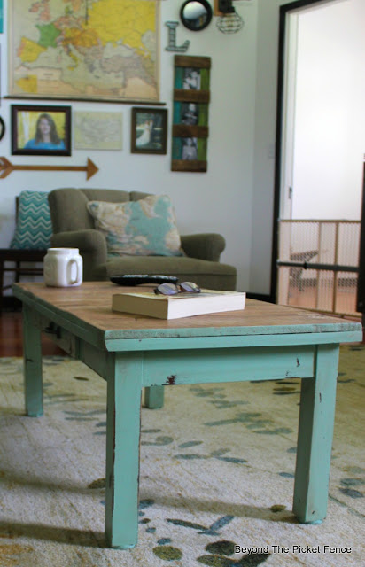 Beyond The Picket Fence: Coffee Table Transformation