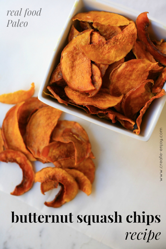 Butternut squash chips recipe! / Create / Enjoy