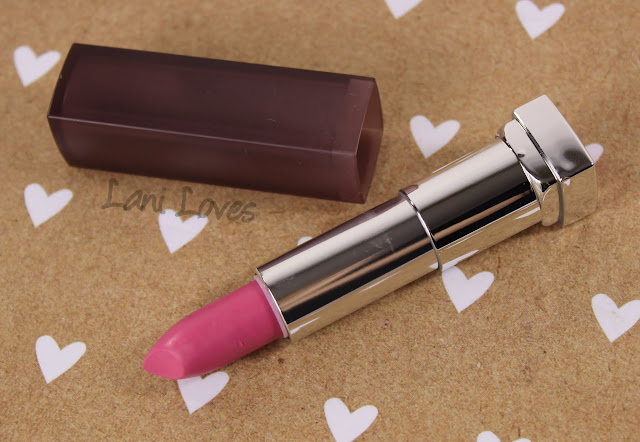 Maybelline Colorsensational Creamy Matte Lipsticks - Ravishing Rose Swatches & Review
