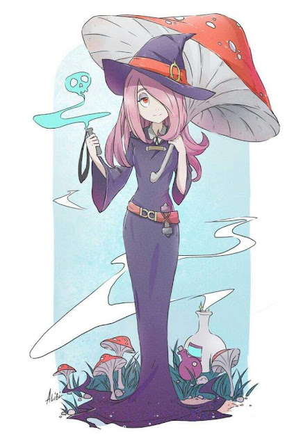 witch academia sucy manbavaran anime fungi analibi manga fan deviantart academy artist drawings