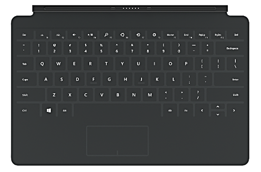 surface pro 2 touch cover 2 black color price