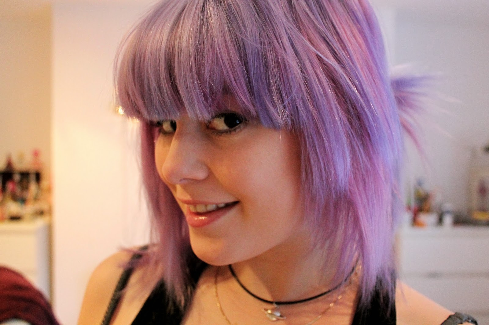 BLEACH London Parma Violets hair dye review.