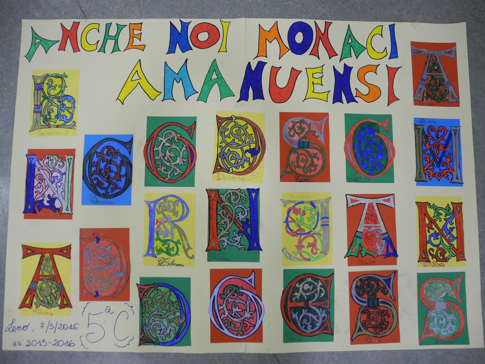 Storia in Comune Anche noi monaci amanuensi