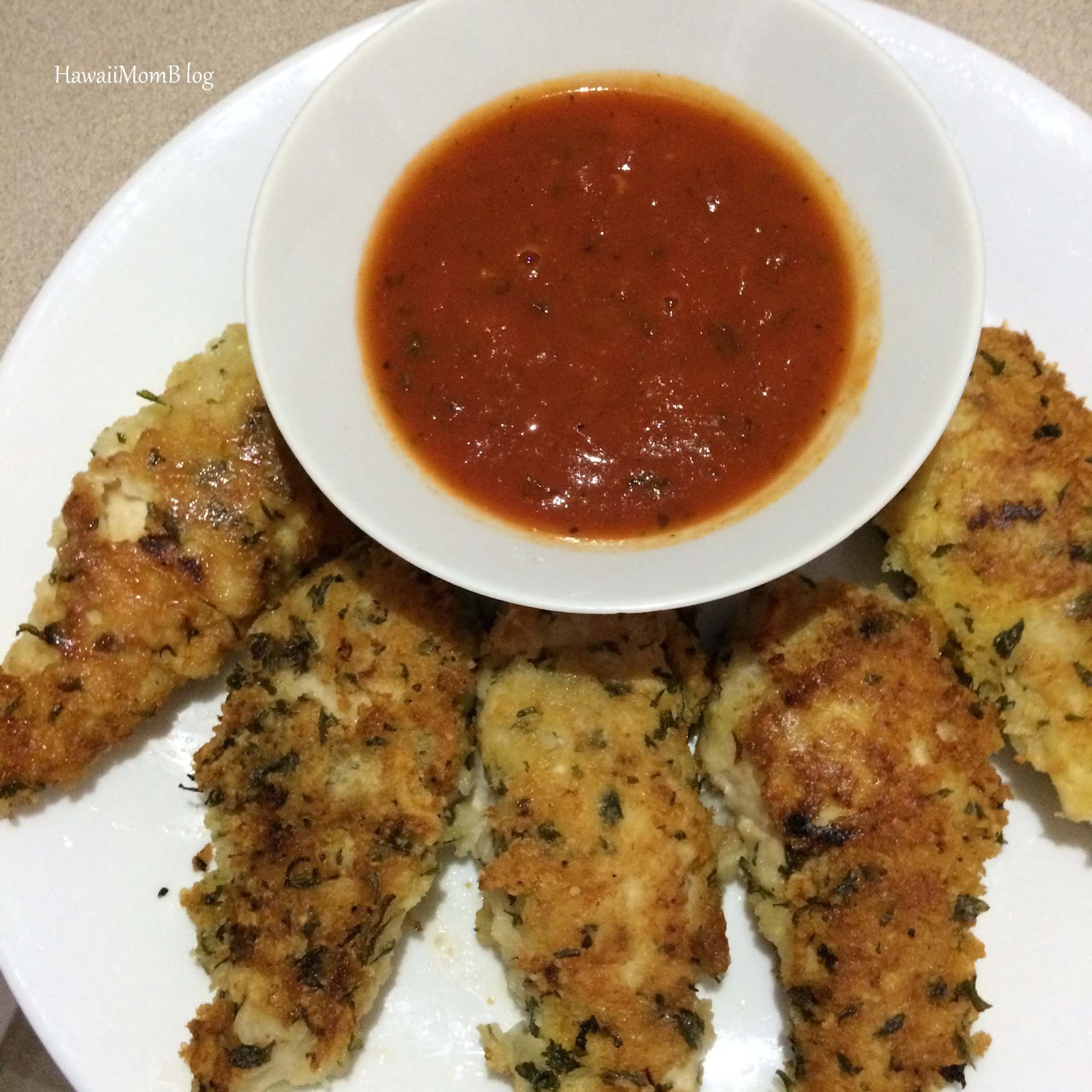 Hawaii Mom Blog Panko Parmesan Chicken Tenders