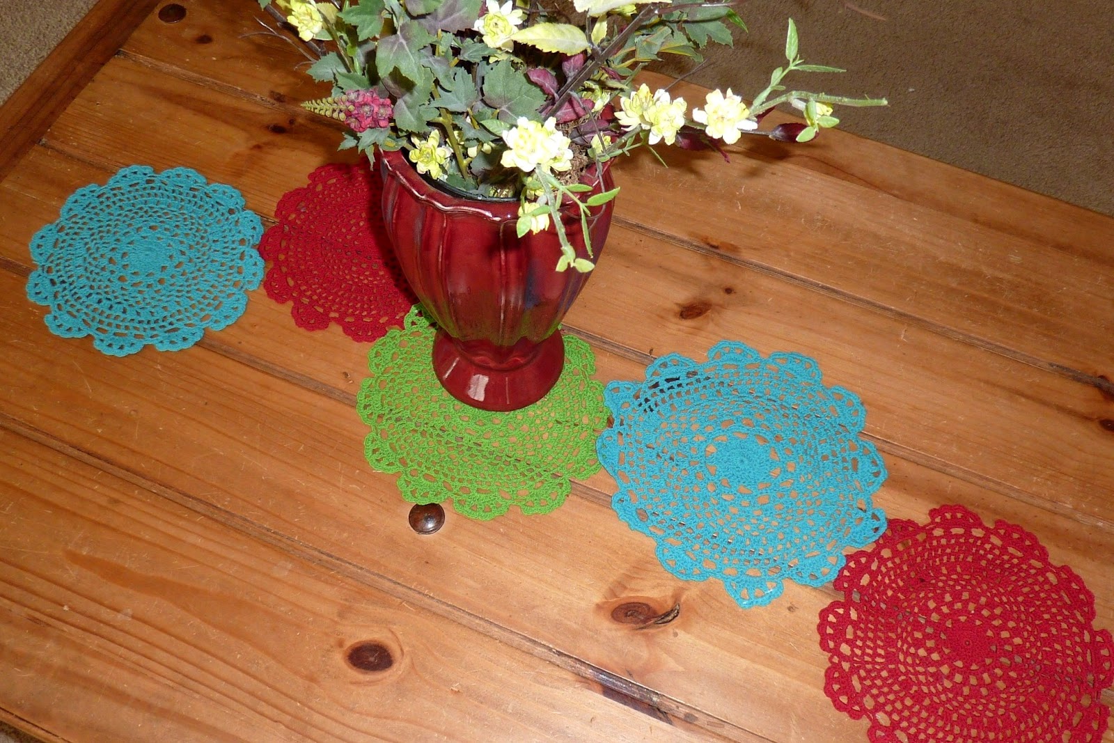 No time to be bored Doily Love...