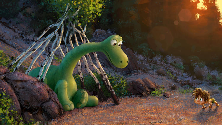 ｃｉａ こちら映画中央情報局です The Good Dinosaur 恐竜と そのペットの少年との絆を描いたディズニー ピクサーのアニメ映画 の最新作 ザ グッド ダイナソー が予告編を初公開