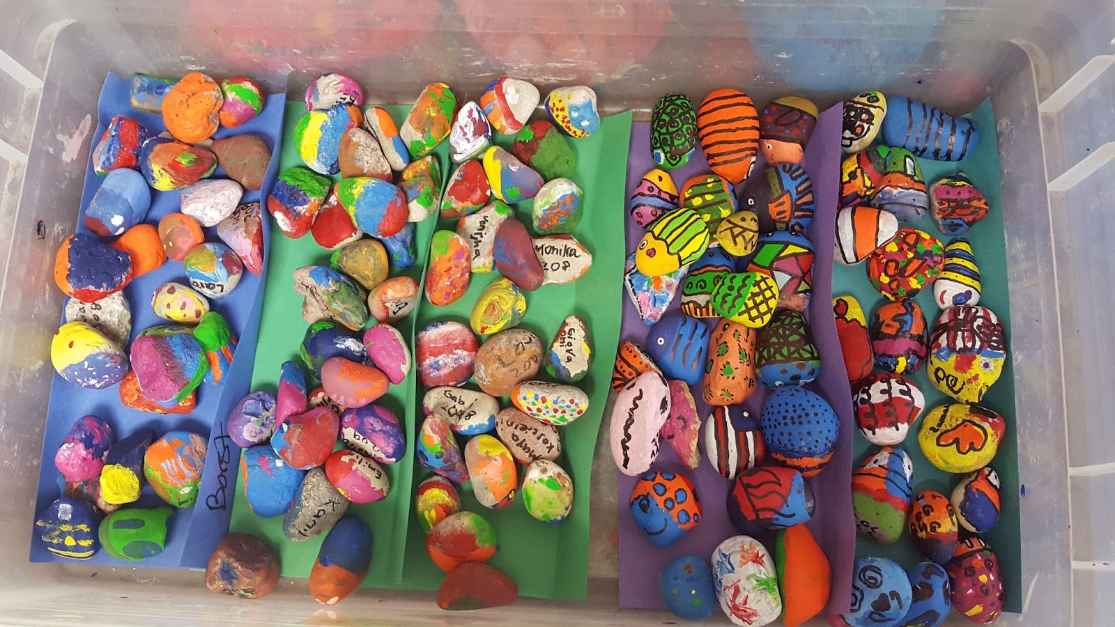 Tales From The Traveling Art Teacher There S Only One You Tips To Create A Rock Garden Project