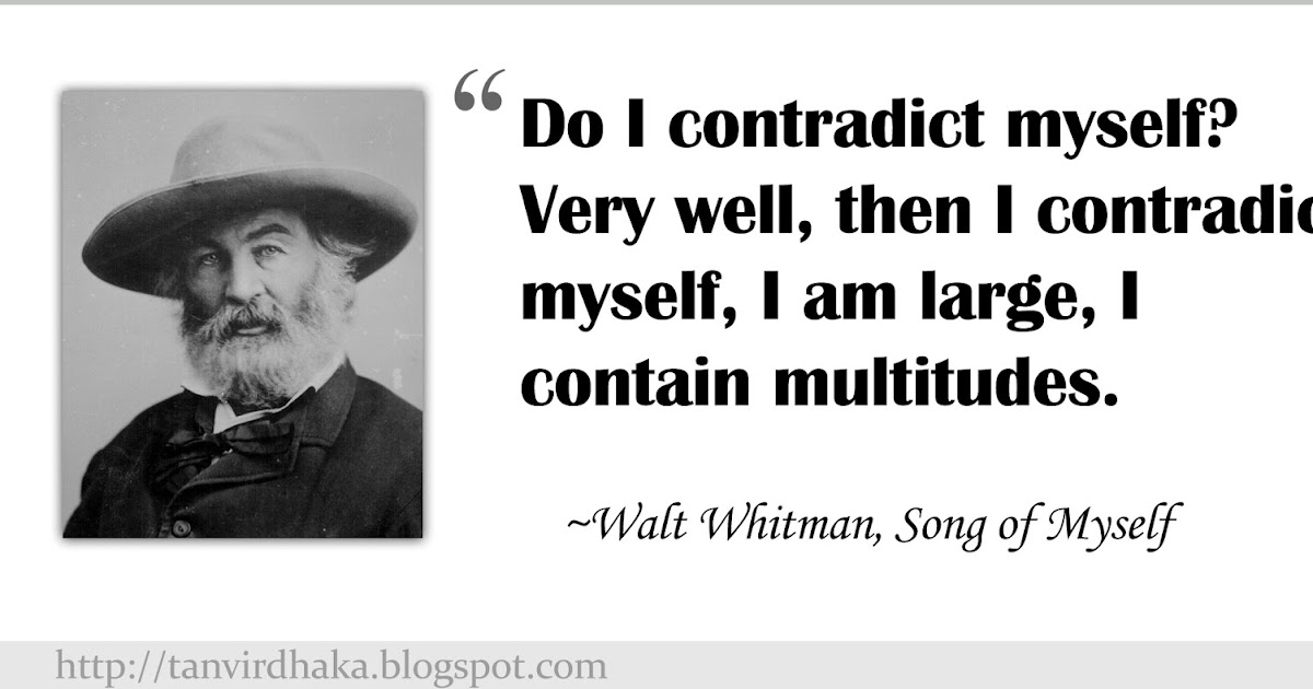 Quotations by Walt Whitman Tanvir's Blog