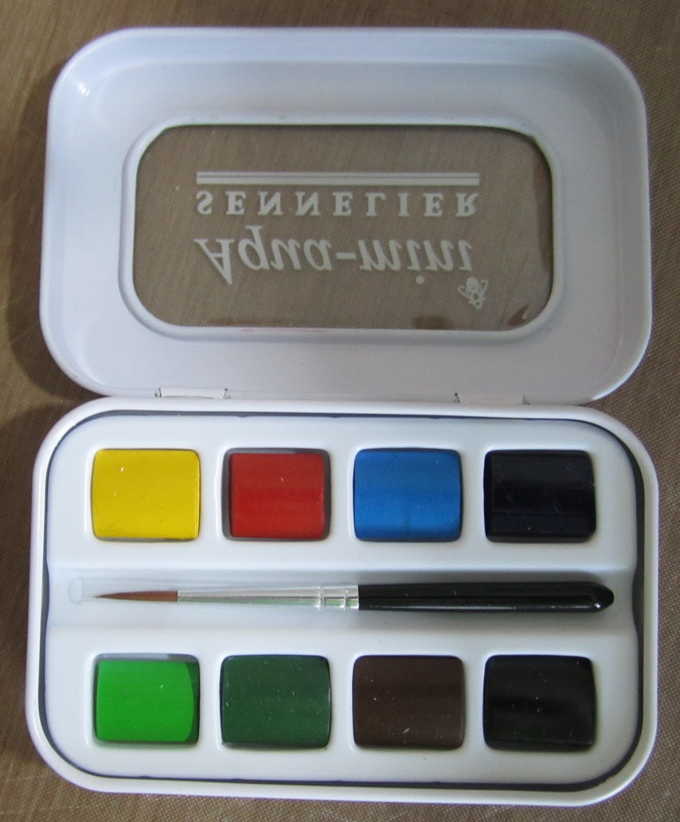 Review - Sennelier Aqua Mini Watercolor Set #Sennelier #Watercolor