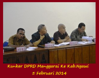 Kunjungan Kerja DPRD Manggarai Pilih Ngawi