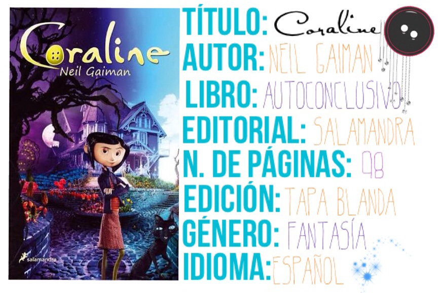 Reseña Del Libro De Coraline Y La Puerta Secreta mundosdistintos64.blogspot.com