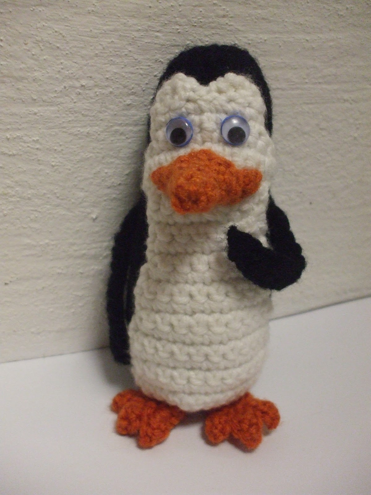 Great Grey Crochet: Kowalski the Penguin