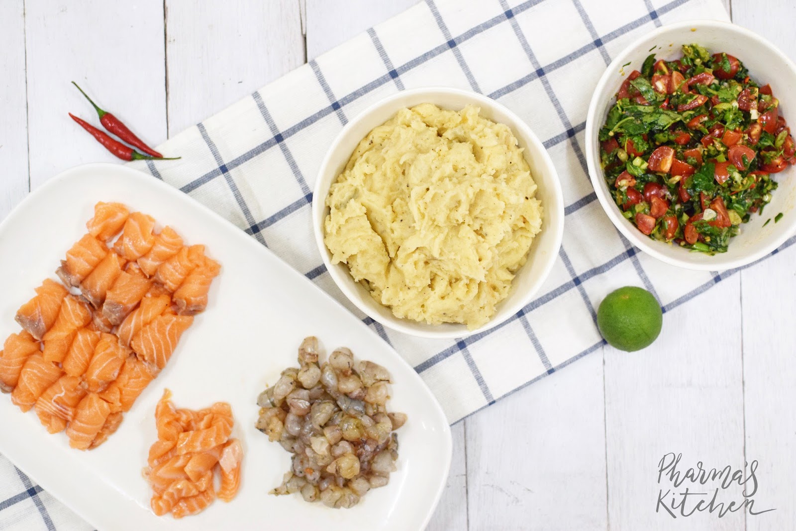 Pharma's Kitchen: Salmon and Prawn Pie (adapted from Jamie Oliver’s