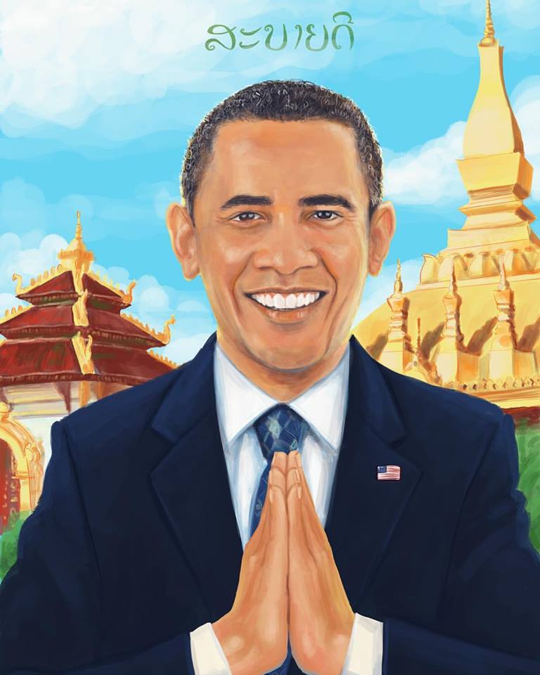 On The Other Side Of The Eye: President Obama makes Lao history