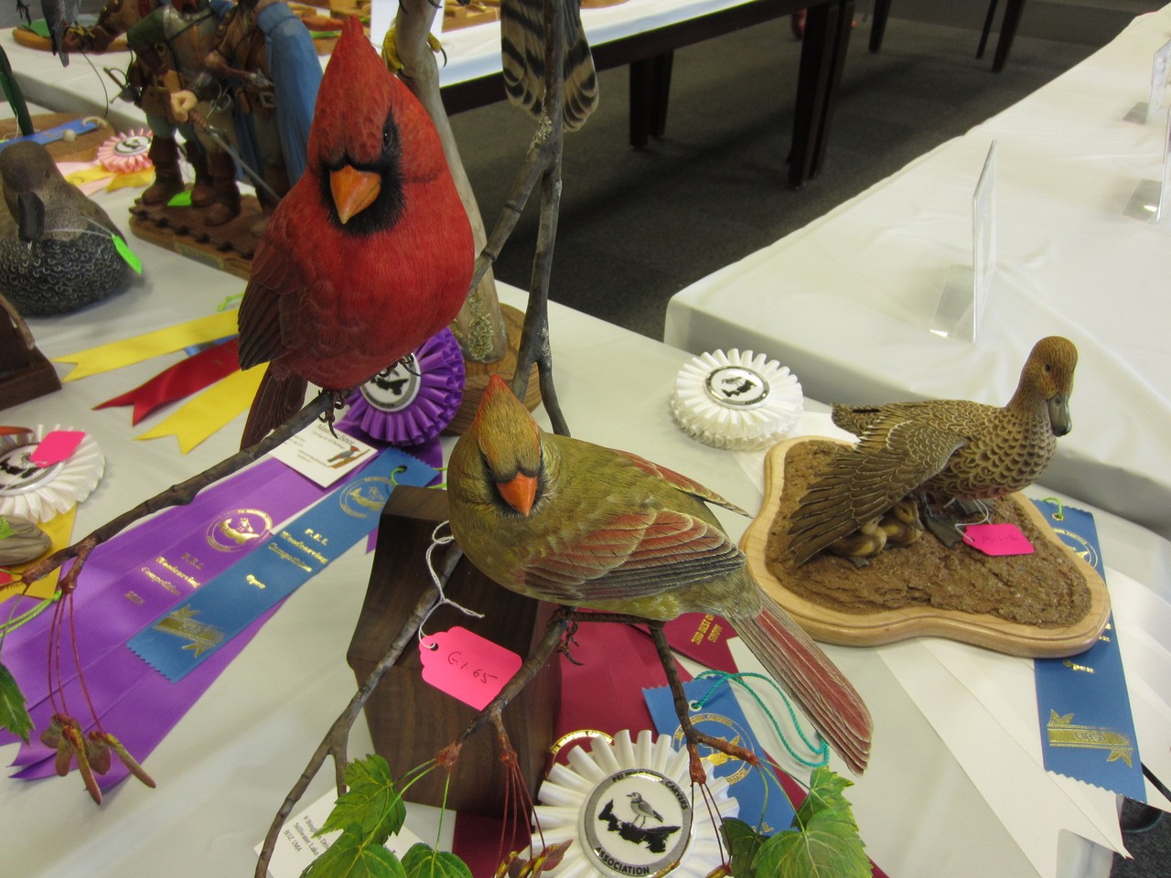 Ales the woodcarver Wood carving show and competition in Stratford