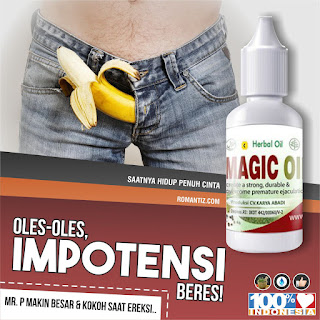 Magic Oil - Obat Kuat Herbal Oles Impotensi Gangguan Disfungsi Ereksi