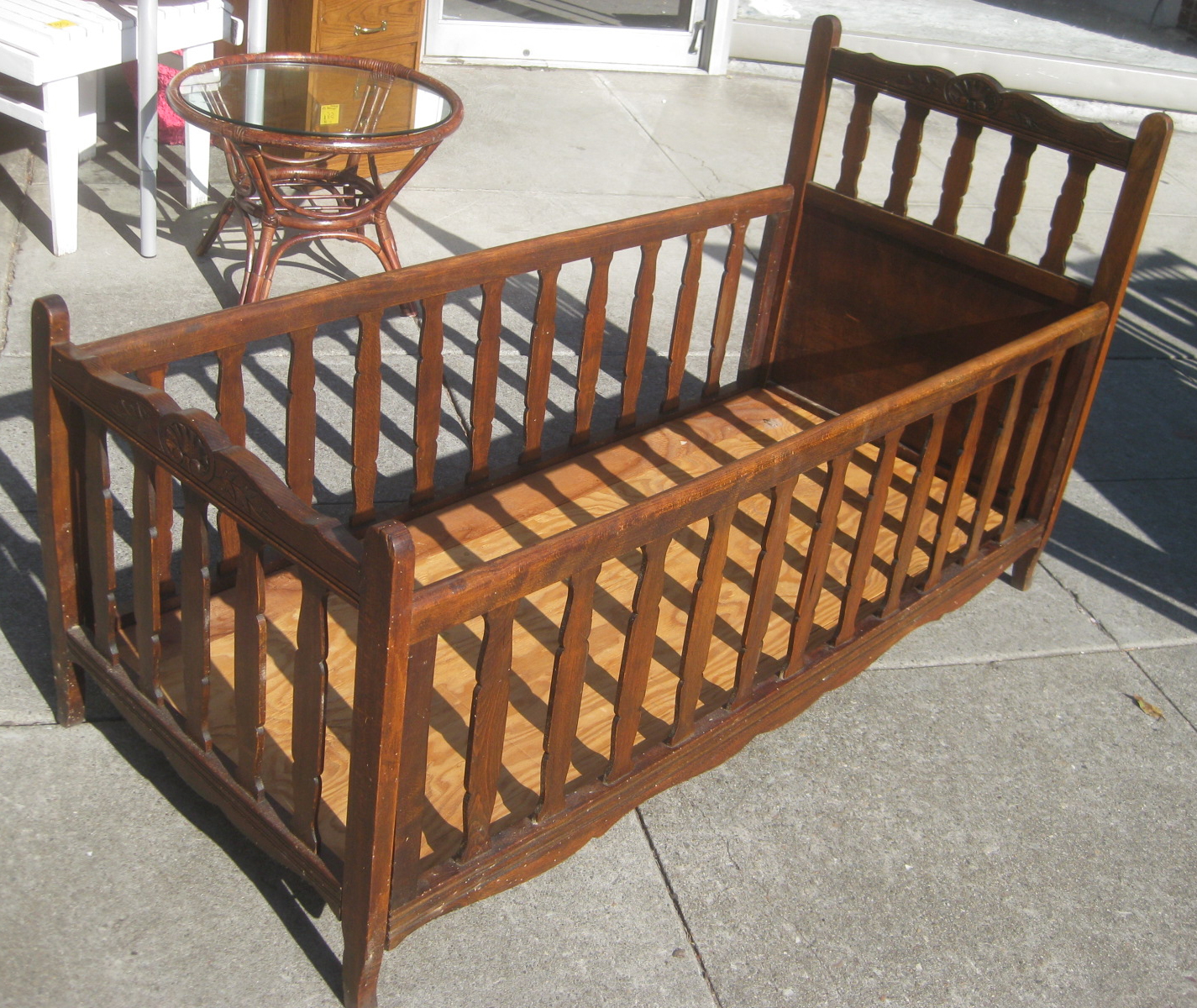 UHURU FURNITURE & COLLECTIBLES SOLD Victorian Child's Bed 75