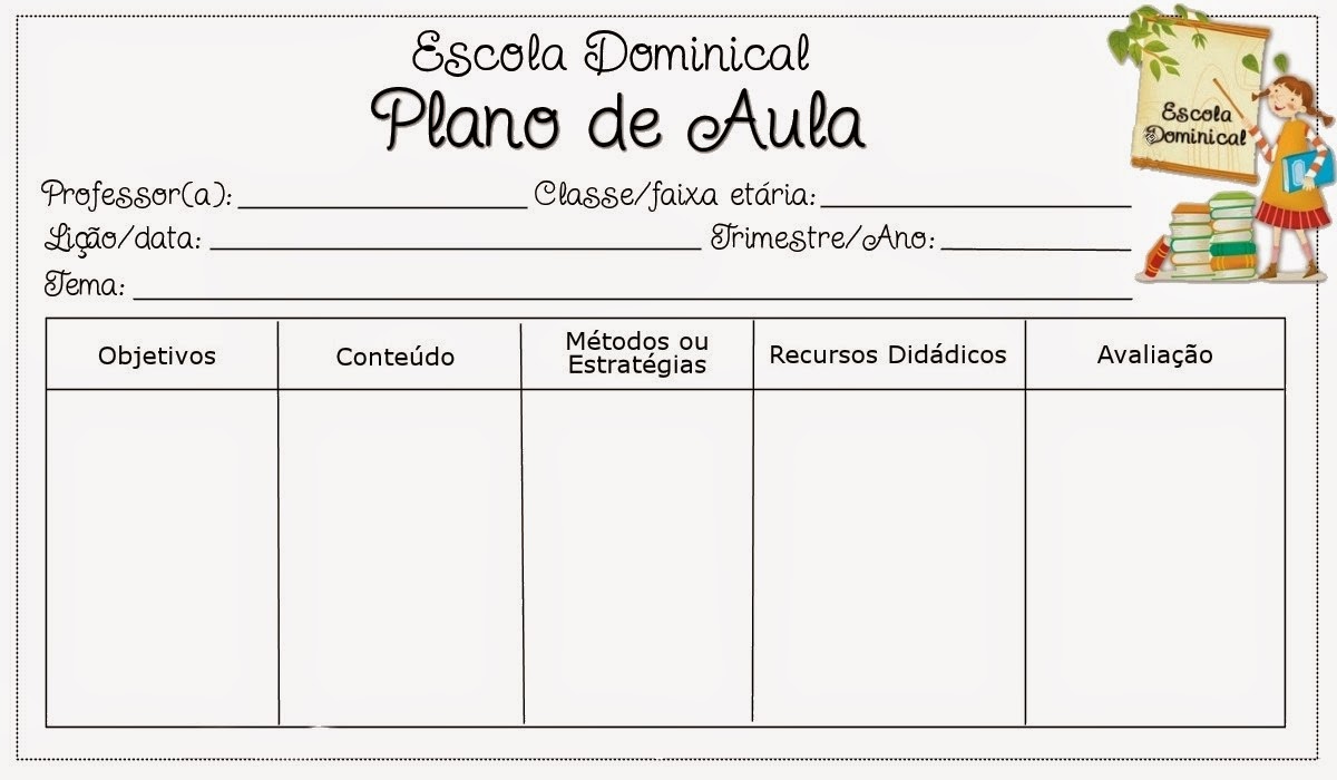 Exemplo De Descrição Das Etapas De Um Plano De Aula