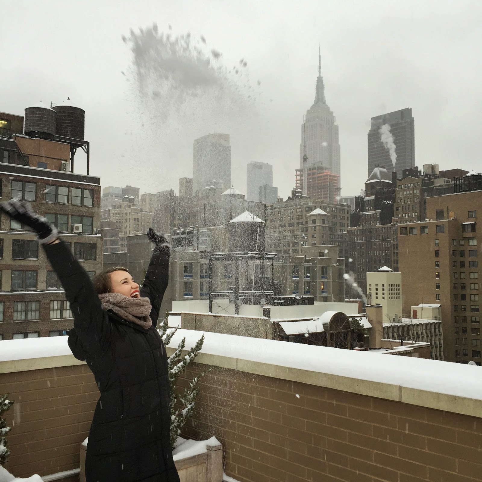 NYC Snow Day New York City Fashion and Lifestyle Blog Covering the