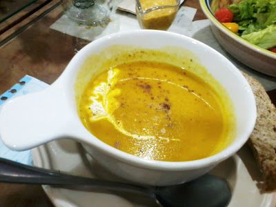 Squash Soup of Cafe Mary Grace