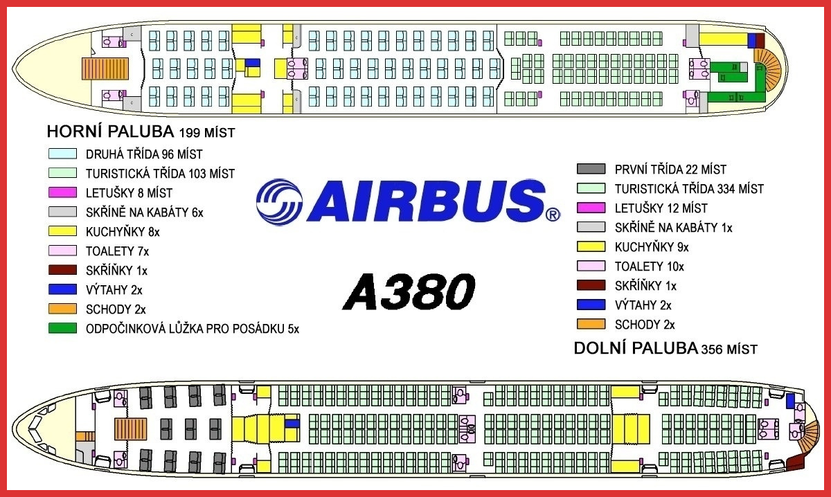 A380 300 Seating Chart
