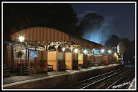 Severn Valley Railway Bewdley Platform At Night