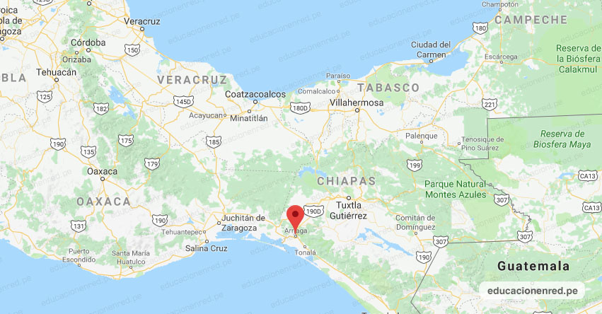 Temblor en México de Magnitud 4.1 (Hoy Miércoles 27 Mayo 2020) Sismo - Epicentro - Arriaga - Chiapas - CHIS. - SSN - www.ssn.unam.mx
