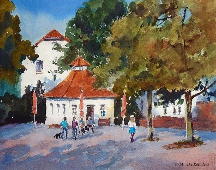 Городские пейзажи и виды. Mineke Reinders Городские пейзажи и виды. Mineke Reinders