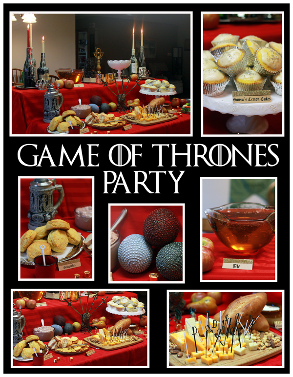 Sugar Bean Bakers { Game Of Thrones Party }