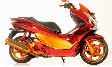 Modified Honda PCX 150, Select Model Elegant - NEWS AUTOMOTIVE