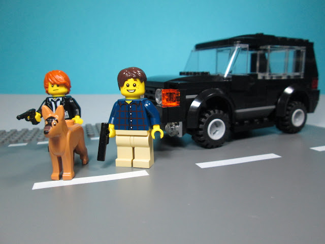 MOC LEGO série televisiva da TVI Inspetor MAX