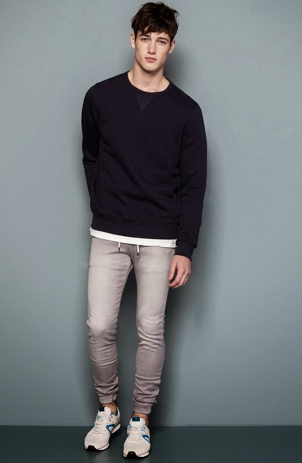 Combinar jeans gris hombre Clearance