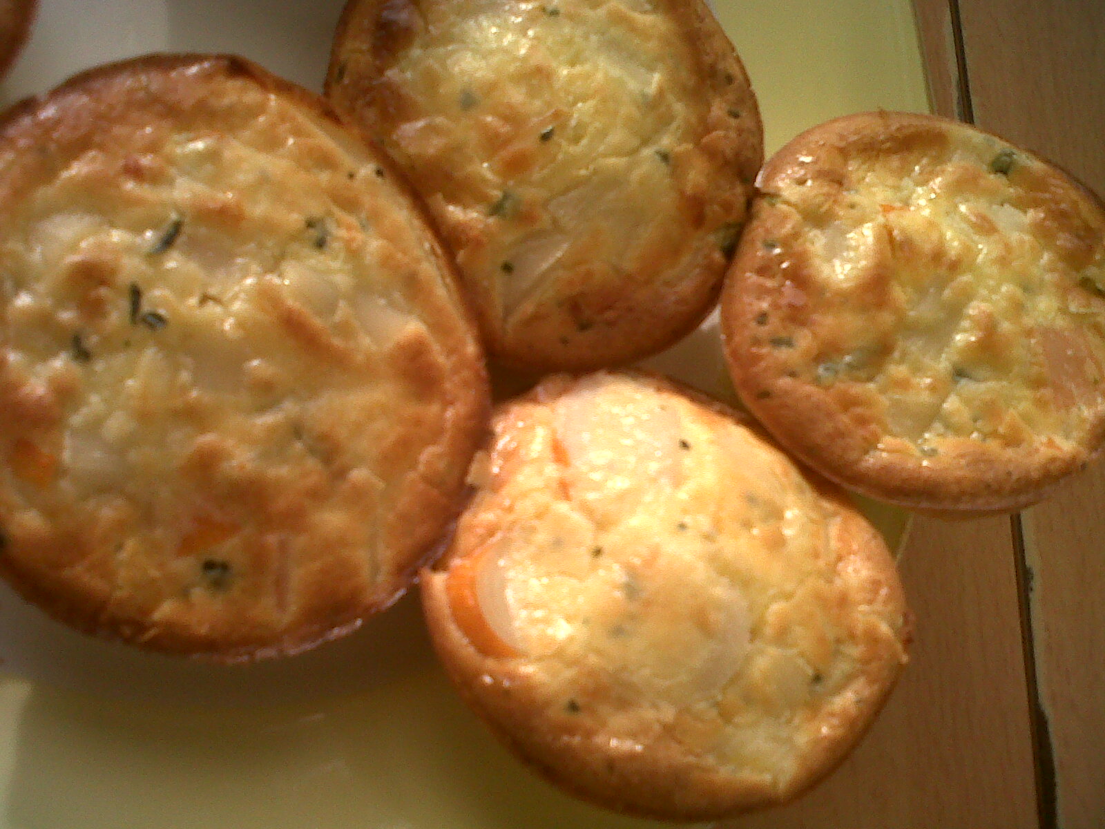 Cook &amp; Fashion: Muffins surimi gruyère