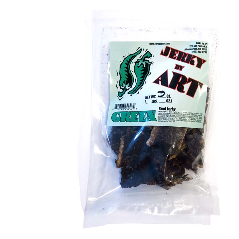 Jerky by Art Green Chile Beef Jerky Reviews